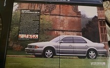 Mitsubishi Diamante Print Ad 1992 16x11 Great...
