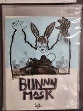 BUNNY MASK 1 Robert Hack Preliminary COMIC COVER ART
