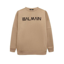 BALMAIN WOMEN BOYS SWEATSHIRT W/NEW LOGO BT4Q40 119