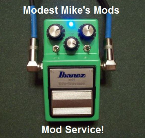 Ibanez TS9 or TS9DX Mod Service! Send us your pedal!