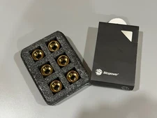 Bitspower G1/4" True Brass Enhance Multi-Link For OD 16MM (6PCS) - BP-TBEML16-6P