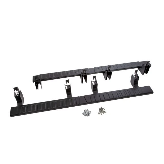 2023 GMC Canyon Chevy Colorado Crew Cab Black Rectangular Steps 