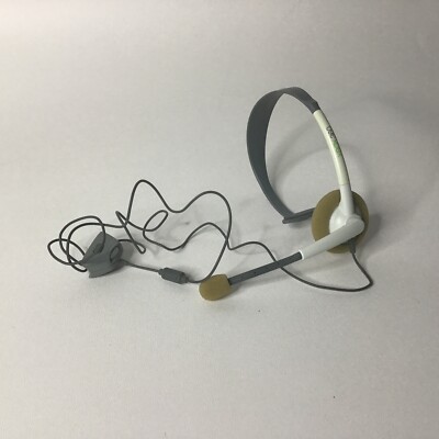 Microsoft Xbox 360 Live Wired Headset With Mic OEM 882224035323|