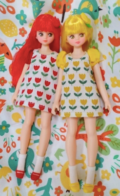 ATOMARU Doll Doran Doran Red Tulip Made in Korean 1/6 size unused