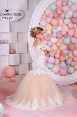 beaded bodice mermaid wedding dress Beaded Lace Satin Strapless Plunging Mermaid Wedding Dress