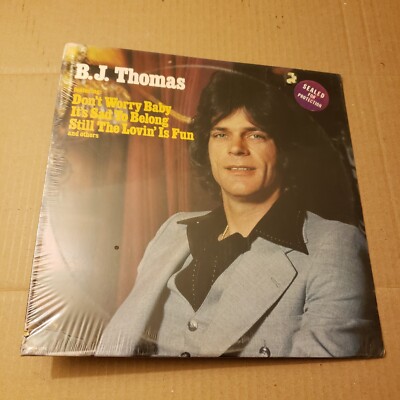 NEW! B.J.Thomas Feat. Don't Worry Baby/It's Sad To Belong...Vinyl Record SEALED!