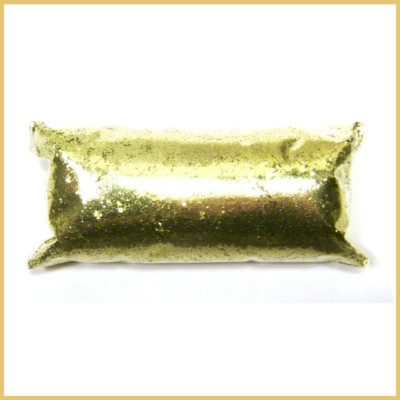 1oz (30ml) Bright Gold .025'' Large Metal Flake Automotive Grade Pro Additive