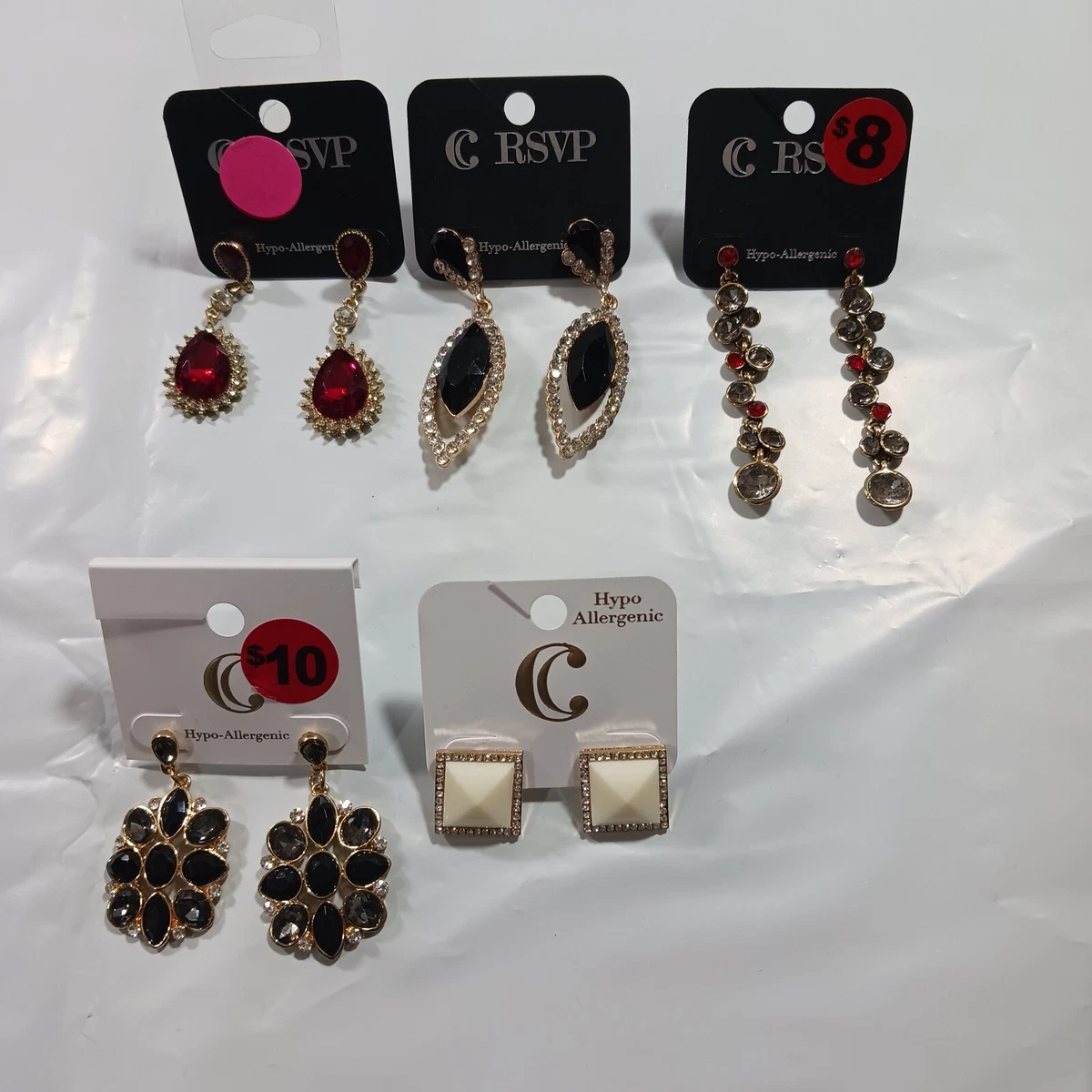 Clip on earrings charming charlies sale