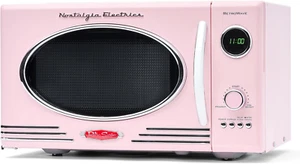 Four à micro-ondes de comptoir rétro - grand 800-Watt - 0.9 Cu Ft - 12 Préprogrammé