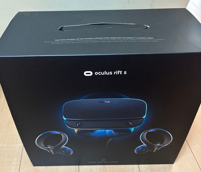 Oculus Rift S VR Headset Komplettset getestete Controller Kabel Box enthalten