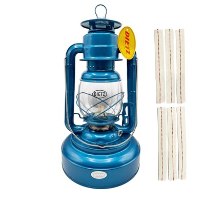 Light of Mine - Dietz #2500 Jupiter Blue Oil Lantern with 7/8'' Strips (#2500,...