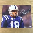 Peyton Manning Signed Photo Autographed 11x14 Poster Indianapolis w/COA Hologram