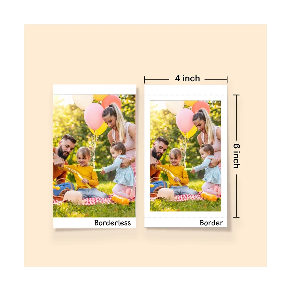 KODAK Dock ERA Plus 4PASS Instant Photo Printer, 4x6 inches, 90 Sheets Bundle - Image 4 of 4