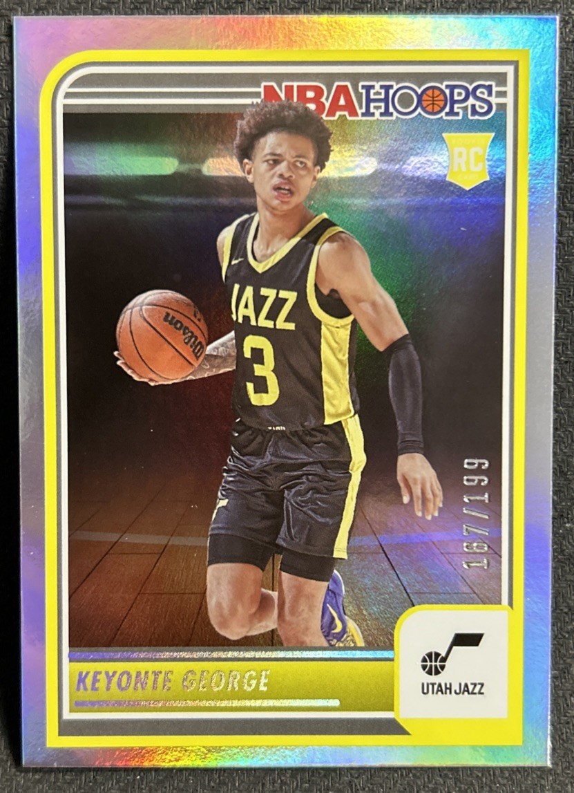 2023-24 Panini NBA Hoops Keyonte George #271 Silver Holo Rookie RC /199