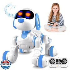 Robot Dog Interactive Toys for Kids: Remote Control Electronic Pe