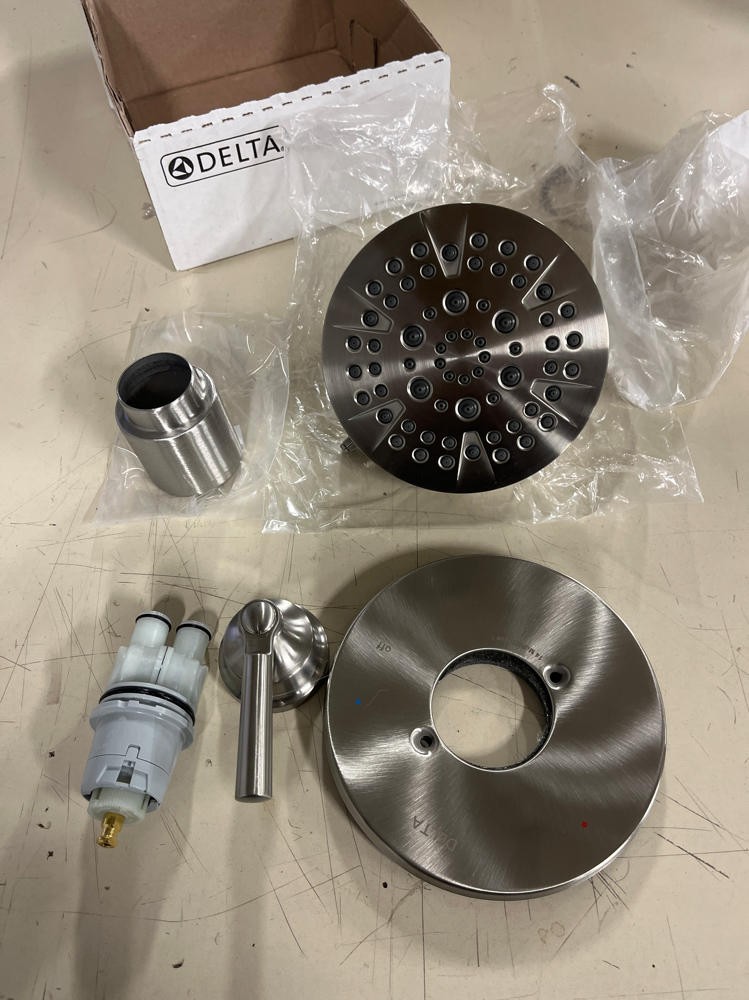 Delta Saylor 14 Series 5-Setting Shower Faucet Set, Brushed 