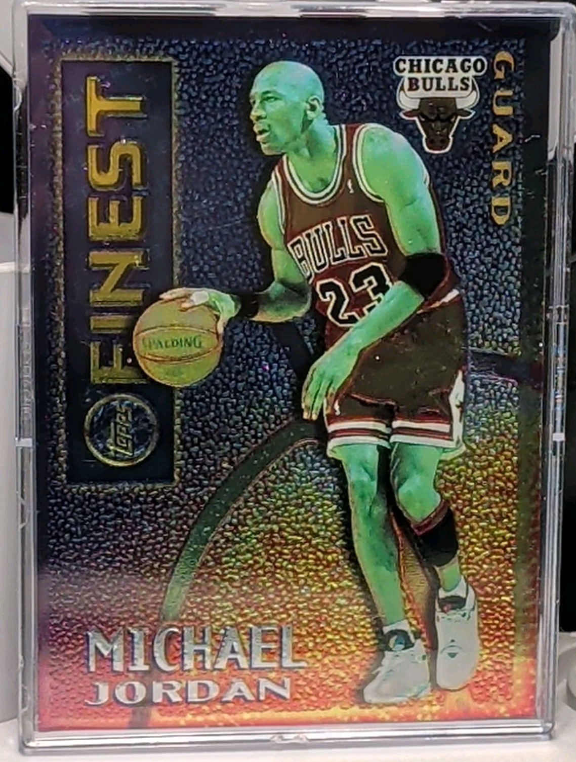 1995-96 Topps Finest - Mystery Finest Michael Jordan Borderless/Silver 🔥