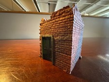 Vintage Brick Building Debris Diorama Fortification Battle Ground Dimestore MINT