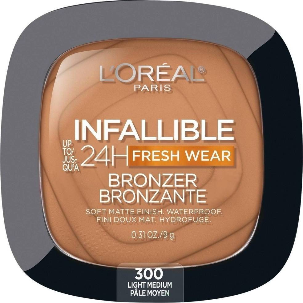 L'Oreal Infaillible 24H Fresh Wear Matte Bronzer - 300 Light Medium