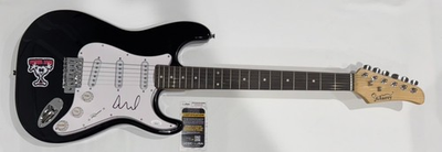 #ad MIKE MCCREADY SIGNED BLACK ELECTRIC GUITAR PEARL JAM AUTOGRAPHED JSA COA $439.99