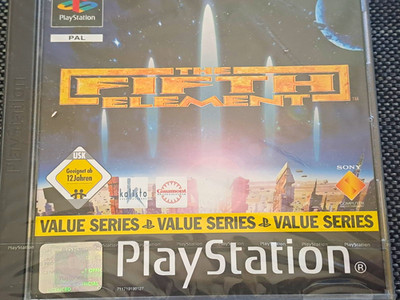 The Fifth Element Sony PlayStation 1 PS1 PAL USK 12 Value Series SLES-02700