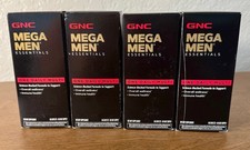 4 Pk GNC Mega Men One Daily Multi Vitamin 240 Total Caplets  Exp 06/26