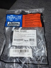 New Tripp Lite P574-001/ 1' Dual VGA Y-Splitter Cable-DMS59/Male to 2 Female