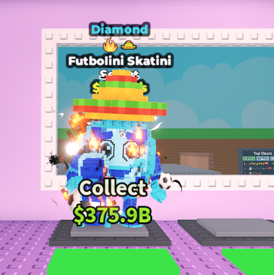 Futbolini Skatini 47.2m/s Roblox, Steal a Brainrot | eBay