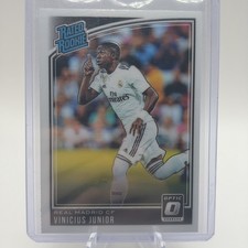 2018-19 Panini Optic Rated Rookie Card RC Vinicius Junior Brazil Real Madrid. rookie card picture