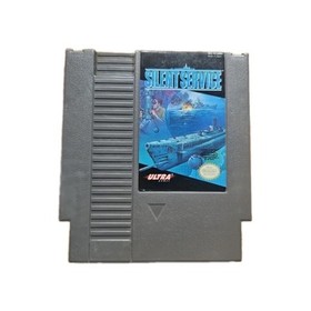 Nintendo NES cartridge lot of 4 Fester's quest,blades of steel,Silent service