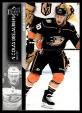 2021-22 Upper Deck french variante francaise Nicolas Deslauriers Anaheim Ducks