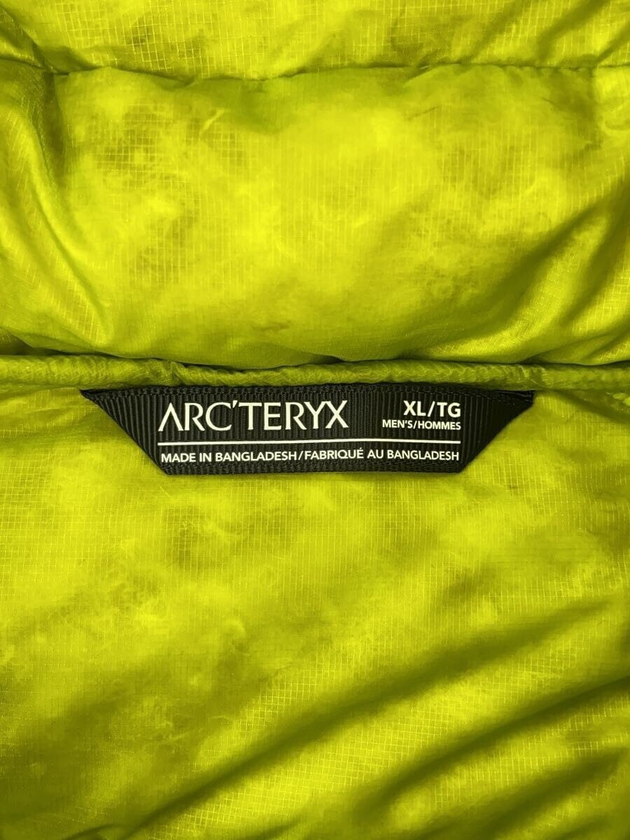 ARC'TERYX Giacca ARC’TERYX THORIUM HOODY gialla XL usata