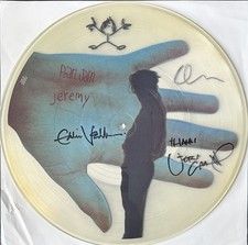 Pearl Jam SIGNED Album Ament Krusen Eddie Vedder Autographed Vinyl W Sketch JSA