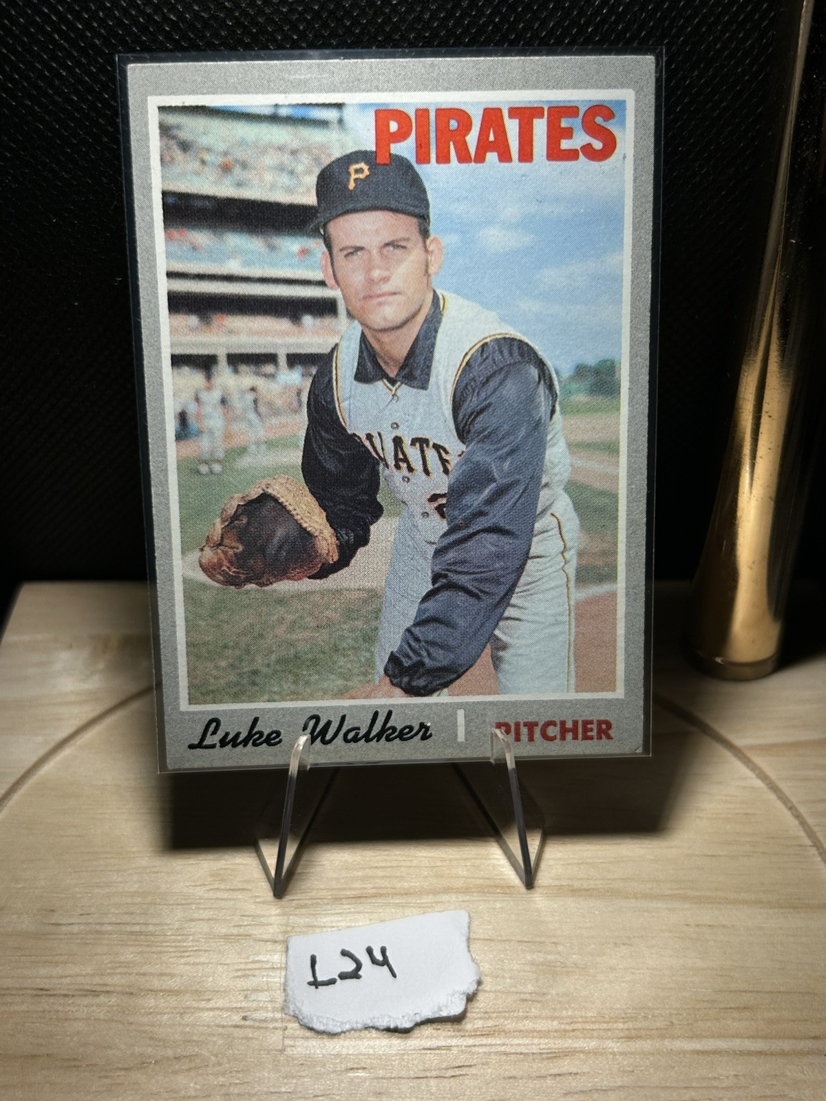 Luke Walker 1970 Topps #322 Pittsburgh Pirates GD-VG