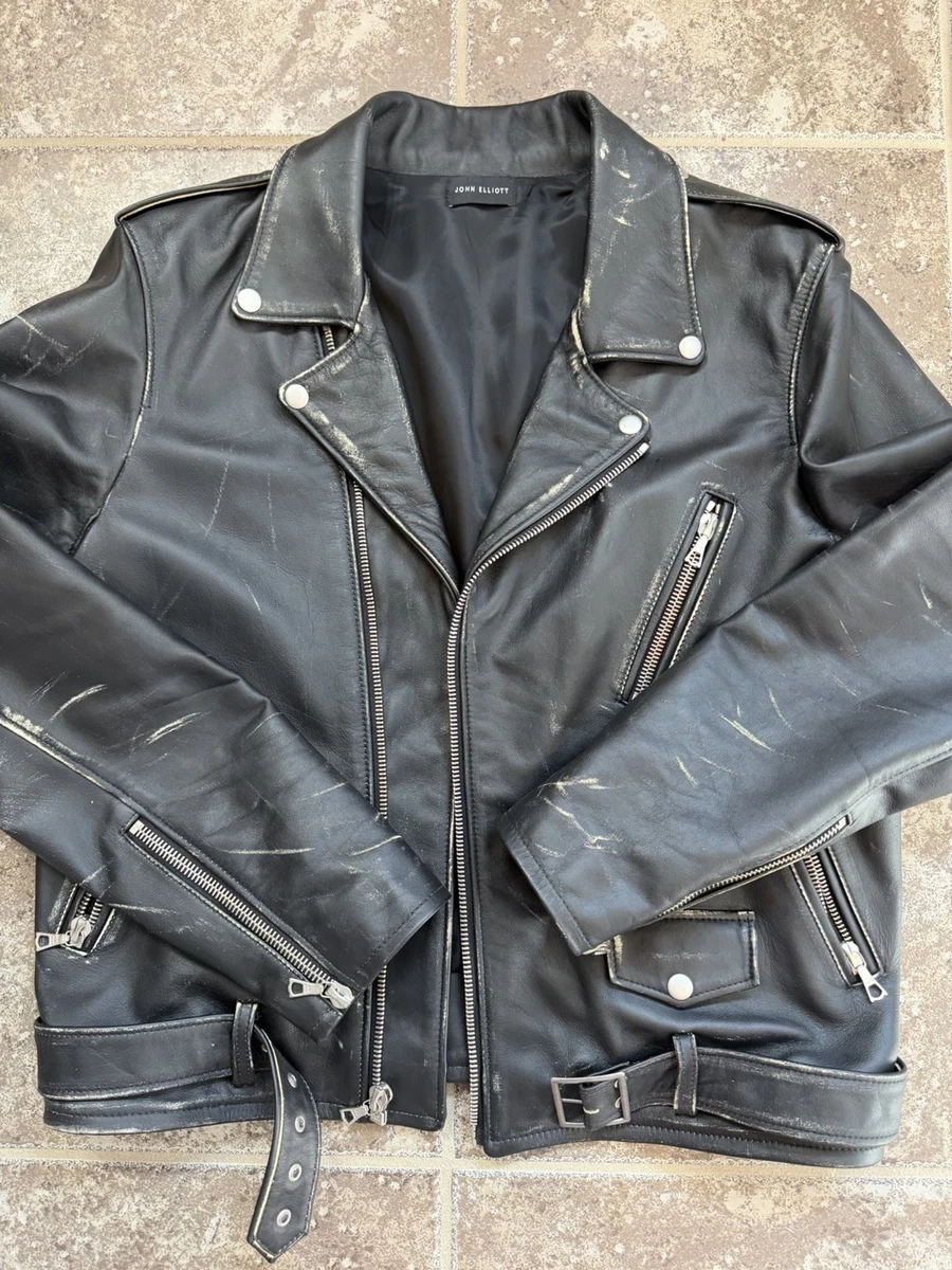 John Elliott Coats, Jackets & Vests Leather Outer Shell for Men