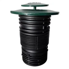 Pop-Up Emitter 4in Drainage Relief  w/Flexible Elbow Fits 3in 4in Pipe No Freeze