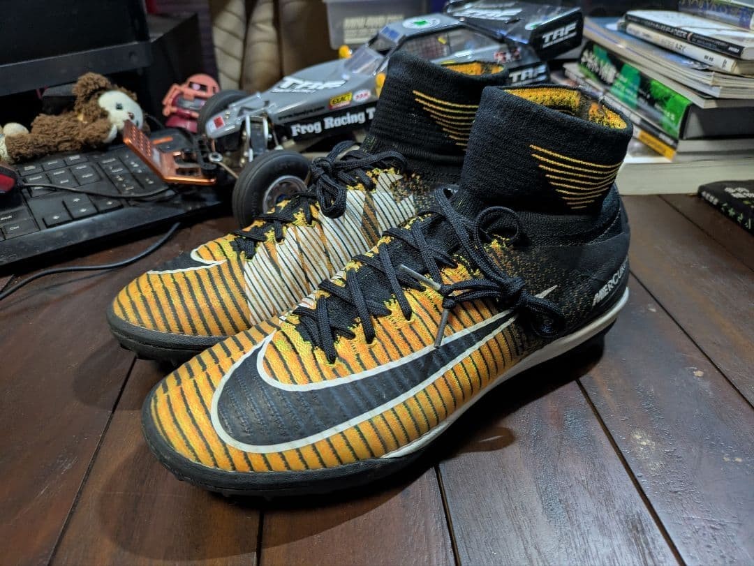 Nike MercurialX Proximo II DF TF ACC US 7.5 831977 801 Soccer Futsal Shoes