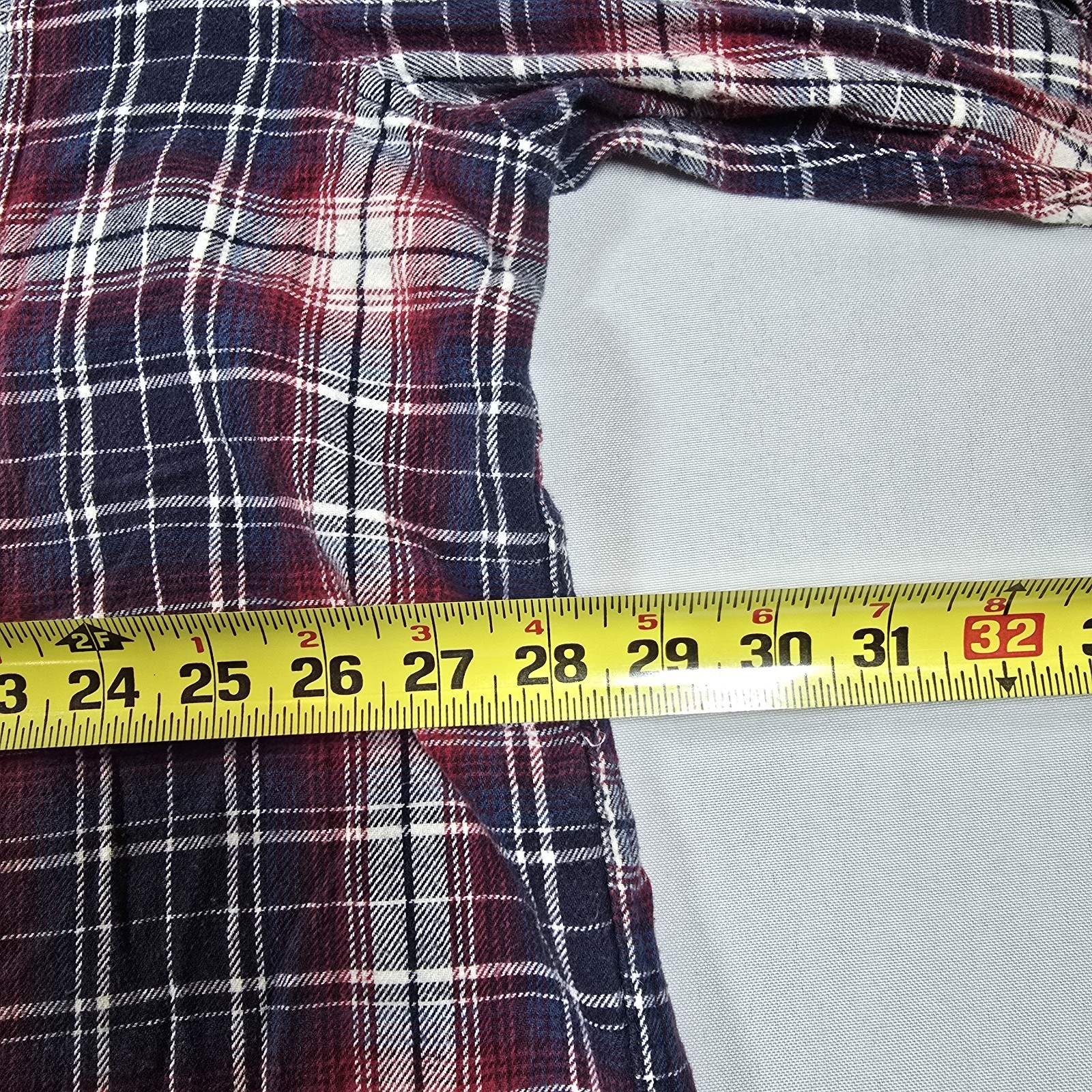 Basic Editions Classic Fit Button-Down Flannel Sh… - image 9