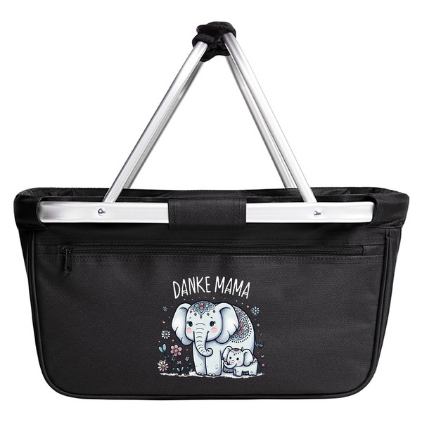 Einkaufskorb Faltbar Danke Mama Elefanten Geschenkidee Danke Mama Geschenk PräSe-image