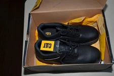 New  caterpillar steel toe boots men 9 1/2