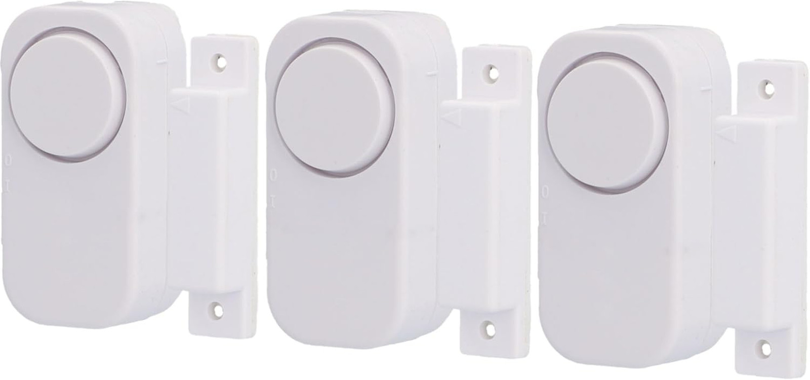 Kit 3 Sensori Allarme Magnetico Senza Fili | Sirena 90dB per Finestre