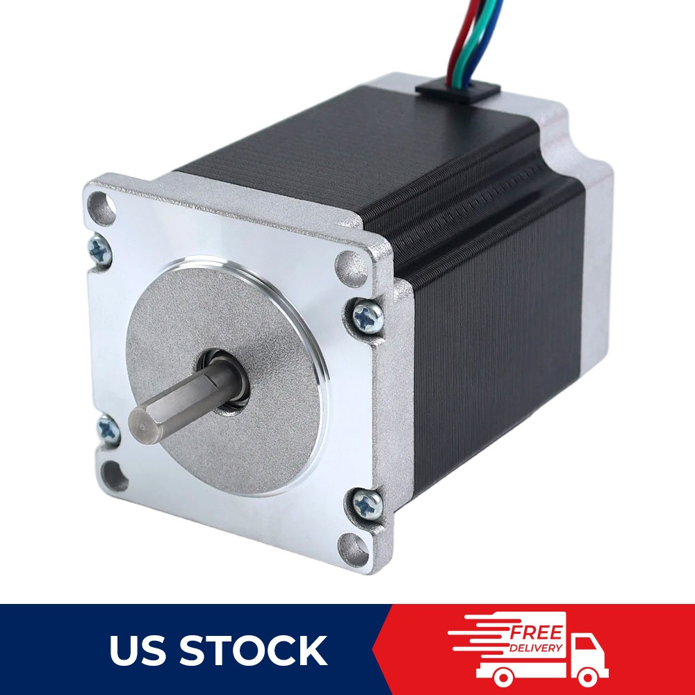 Nema 23 Stepper Motor 1.9Nm(269oz.in) 57x76mm 2.8A 6.35mm Sh
