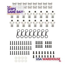 Jesel Kss-147070 Set Of 16 Natural Aluminum Shaft Rocker Arm Kit Bbc 1.71.7 Ra Jesel Kss-147070 Set Of 16 Natural Aluminum Shaft Rocker Arm Kit Bbc 1.71.7 Ra