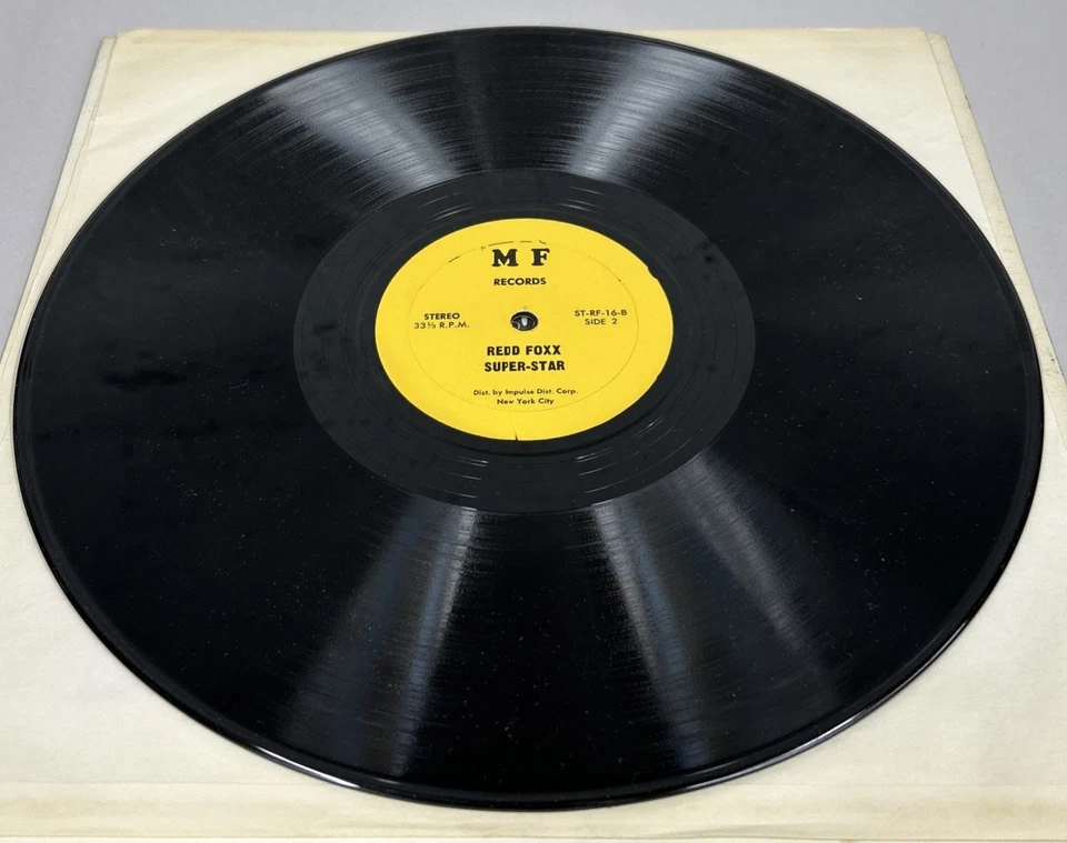 REDD FOXX- SUPER-STAR LP MF RECORDS RF 16 VINYL IS MINT. - Image 3 of 3