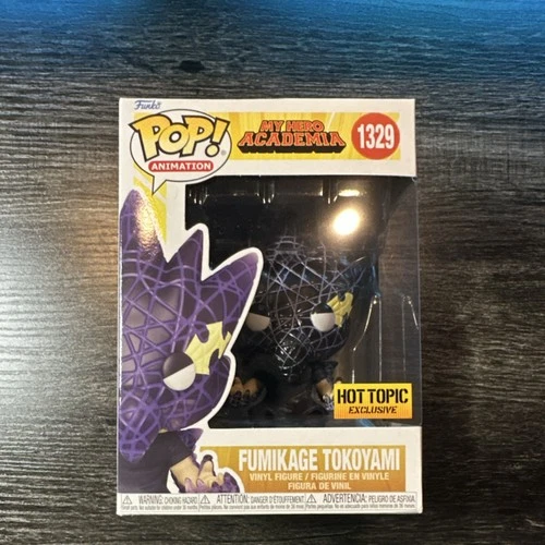 Funko Pop! Animation My Hero Academia Fumikage Tokoyami 1329 Hot Topic Exclusive
