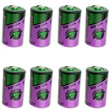 8pcs For Tadiran TL-5902 CMOS 1/2 AA TL-5902/S 3.6V Battery Power Hi-Capacity