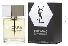 YSL L'Homme by Yves Saint Laurent EDT For Men 3.3 oz - 100 ml NEW  SEALED