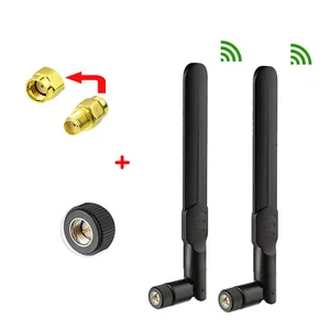 2x 4G LTE Antenne cellulaire & Adaptateur pour CradlePoint IBR600LE-VZ Routeur sans fil