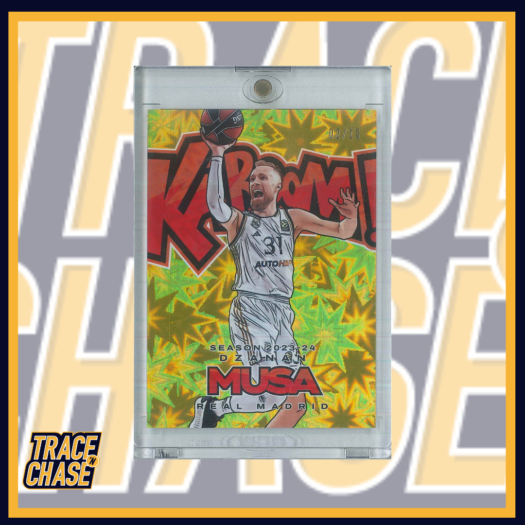2023-24 Panini Crown Royale Euroleague BK Dzanan Musa Kaboom Gold 02/10 #11