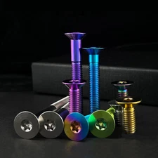 Titanium Screws Torx M8 x15 - 80mm Flat Head Countersunk Bolts Fastener GR5 